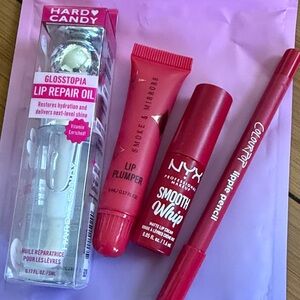 Hard Candy, ColourPop and NYX lip combo